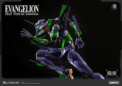 EVANGELION UNIT-01 TEST TYPE STANDARD CARBOTIX ACTION FIGURE