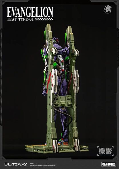 EVANGELION UNIT-01 TEST TYPE STANDARD CARBOTIX ACTION FIGURE