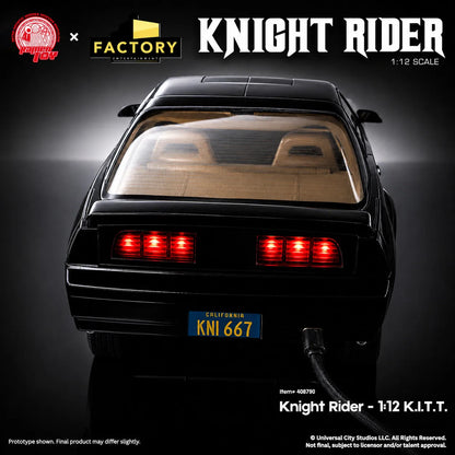 KNIGHT RIDER 1:12 SCALE KITT VEHICLE & MICHAEL KNIGHT ACTION FIGURE