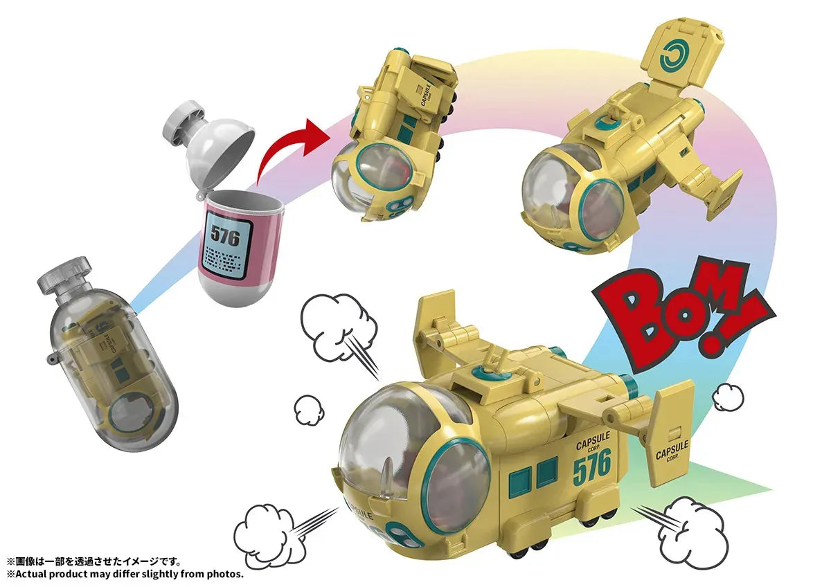 DRAGON BALL Z HOIPOI CAPSULE No.576 BULMA’S AIRPLANE CHANGEARTS