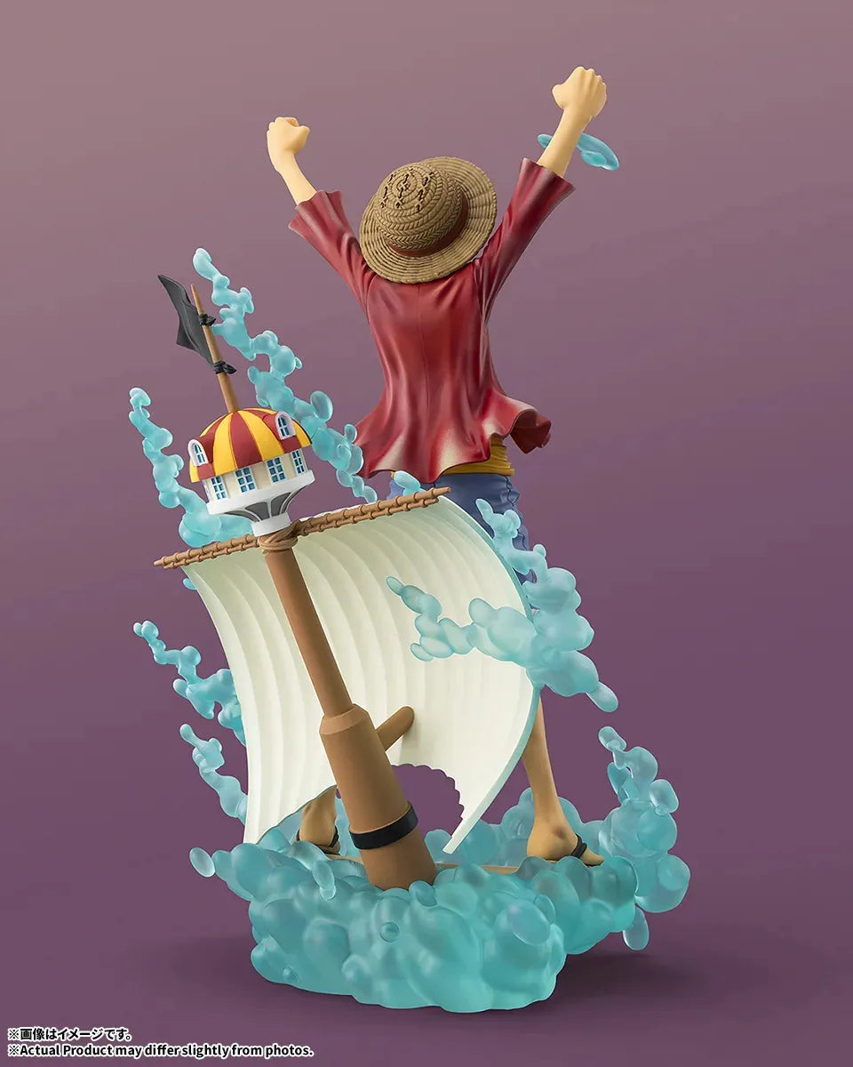 ONE PIECE MONKEY D LUFFY SETTING OUT FOR THE NEW WORLD FIGUARTSZERO STARTUNE