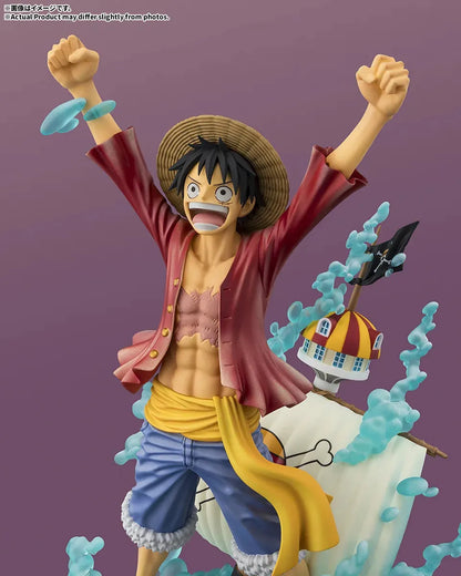 ONE PIECE MONKEY D LUFFY SETTING OUT FOR THE NEW WORLD FIGUARTSZERO STARTUNE