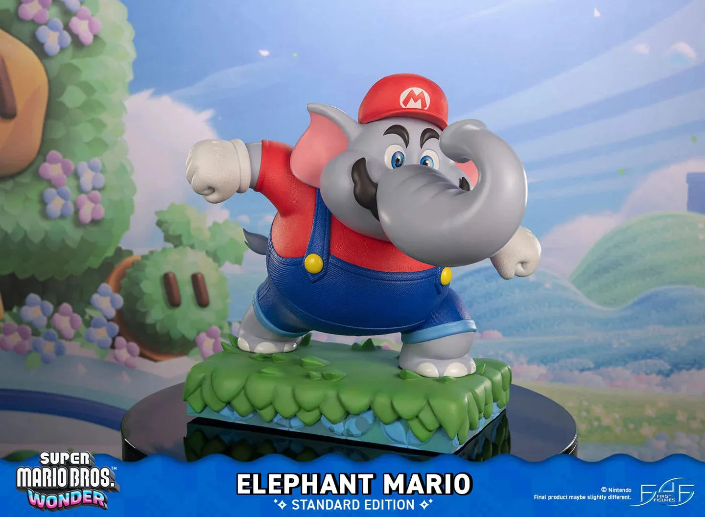 SUPER MARIO BROS ELEPHANT MARIO RESIN STATUE