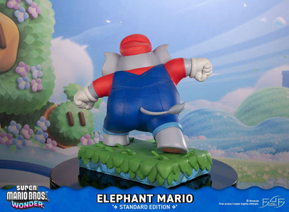 SUPER MARIO BROS ELEPHANT MARIO RESIN STATUE