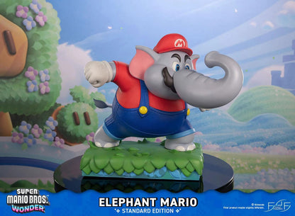 SUPER MARIO BROS ELEPHANT MARIO RESIN STATUE