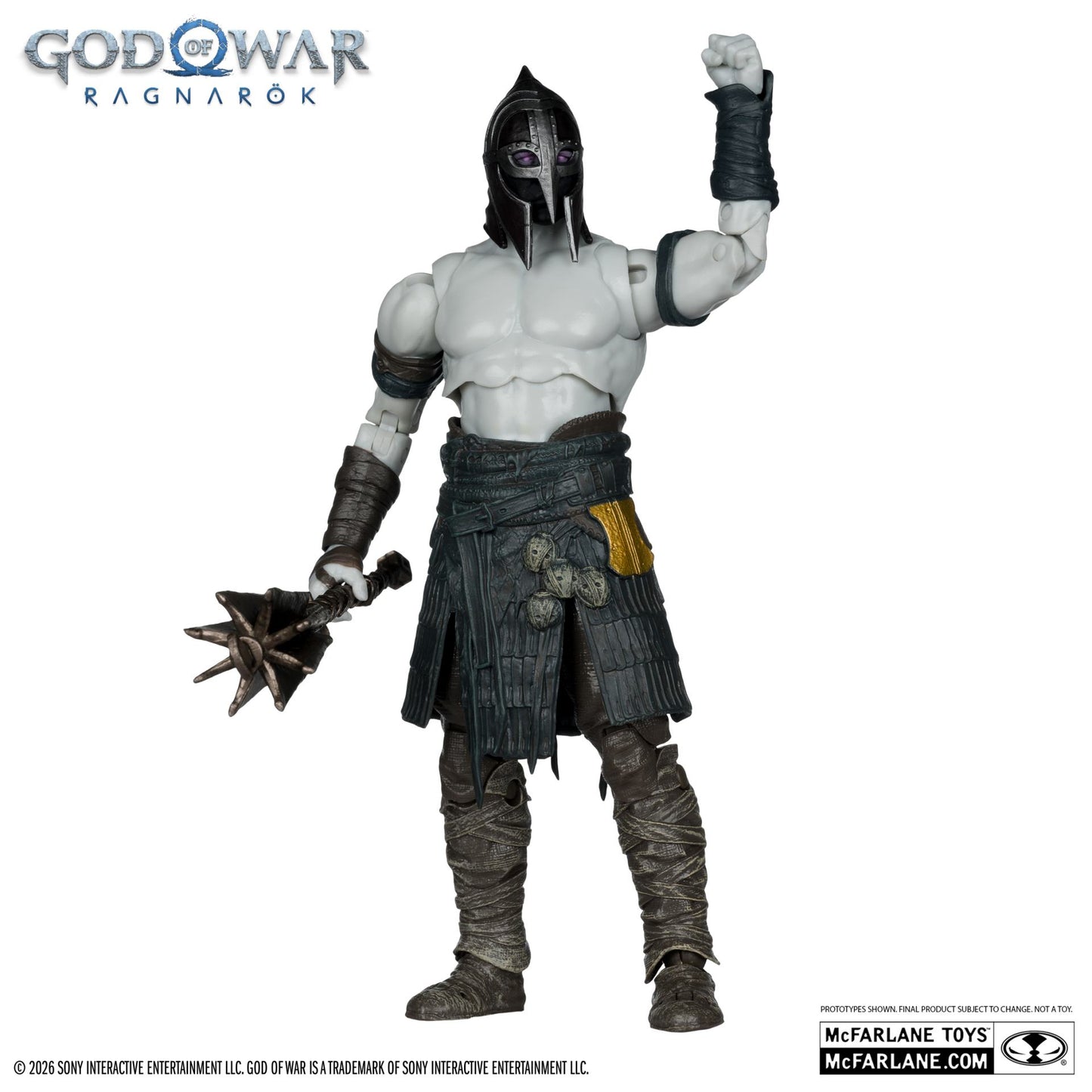 MCFARLANE GAMING EDITION 7INCH GOD OF WAR WV1 EINHERJAR FIGURE