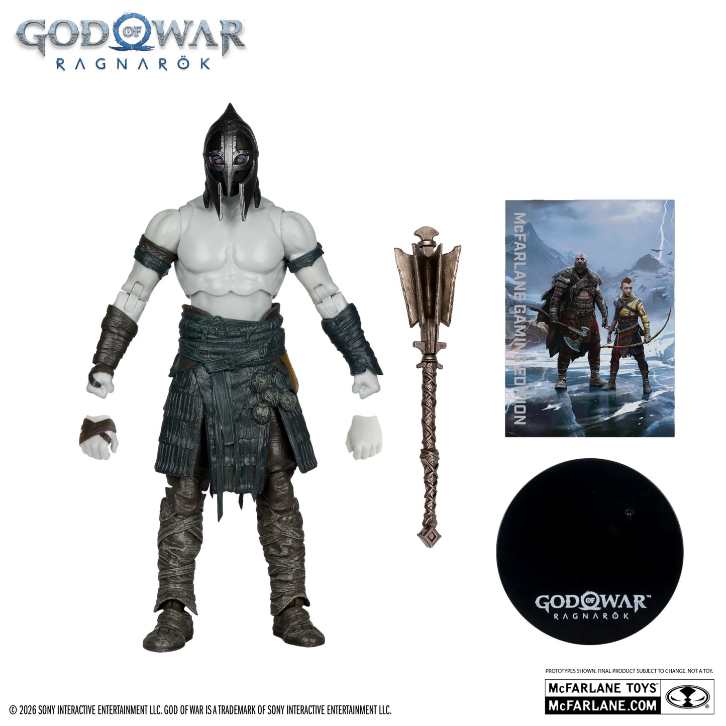 MCFARLANE GAMING EDITION 7INCH GOD OF WAR WV1 EINHERJAR FIGURE