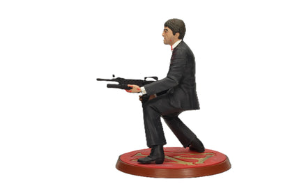 SCARFACE TONY MONTANA SHOOTING BLOODY FIGURE