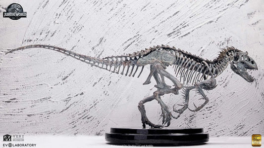 JURASSIC WORLD INDOMINUS REX SKELETON BRONZE 1/24 SCALE