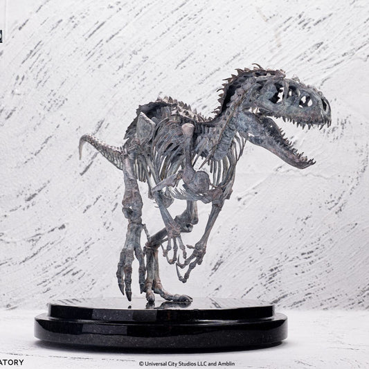 JURASSIC WORLD INDOMINUS REX SKELETON BRONZE 1/24 SCALE