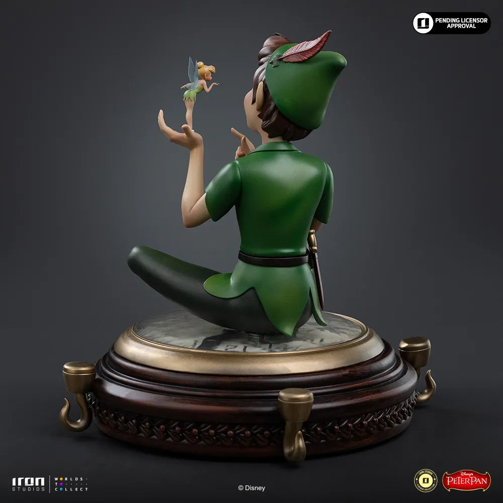 DISNEY VINTAGE PETER PAN & TINKERBELL 1/10 STATUE