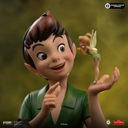 DISNEY VINTAGE PETER PAN & TINKERBELL 1/10 STATUE