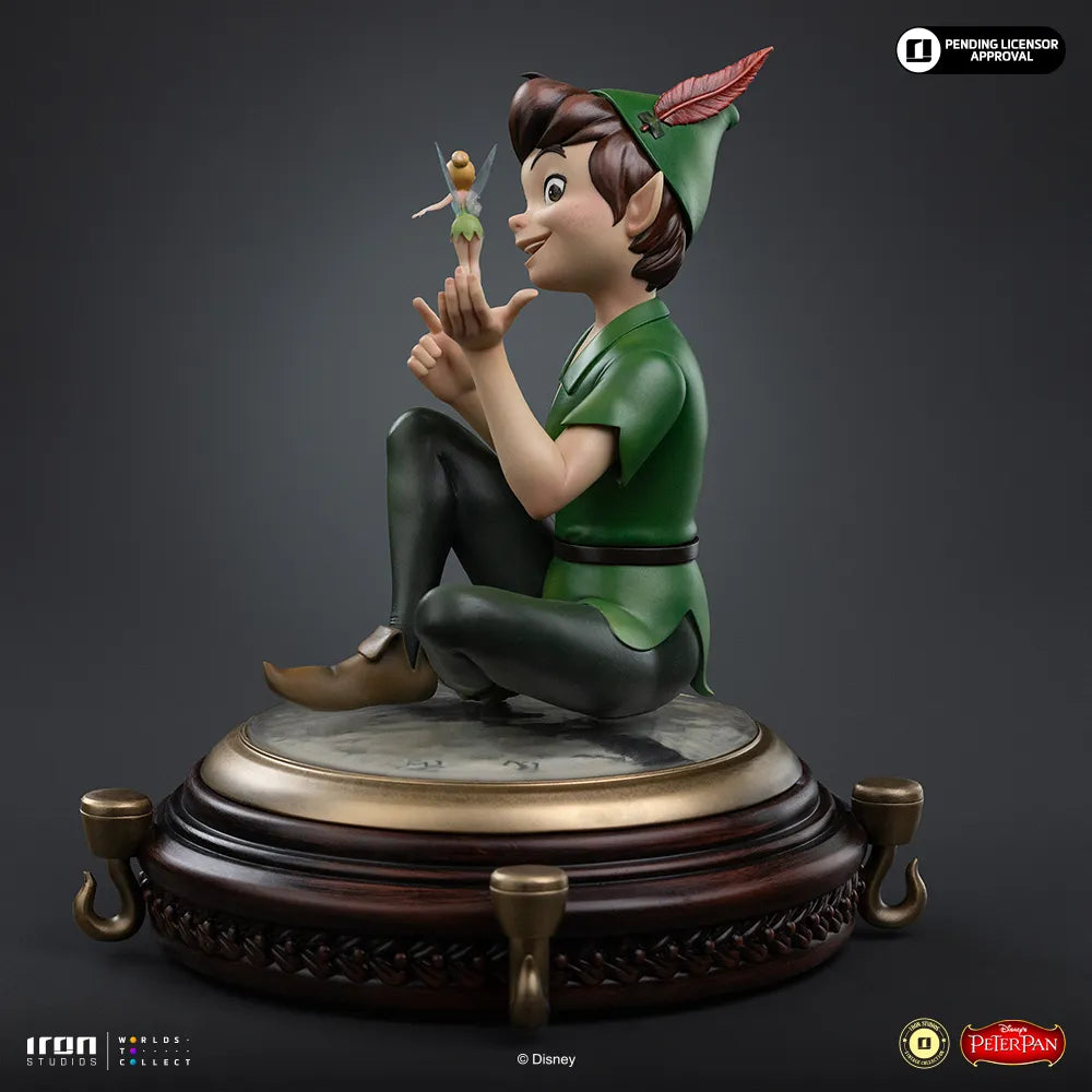 DISNEY VINTAGE PETER PAN & TINKERBELL 1/10 STATUE