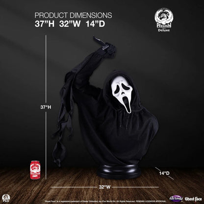 GHOST FACE LIFE SIZED BUST DELUXE
