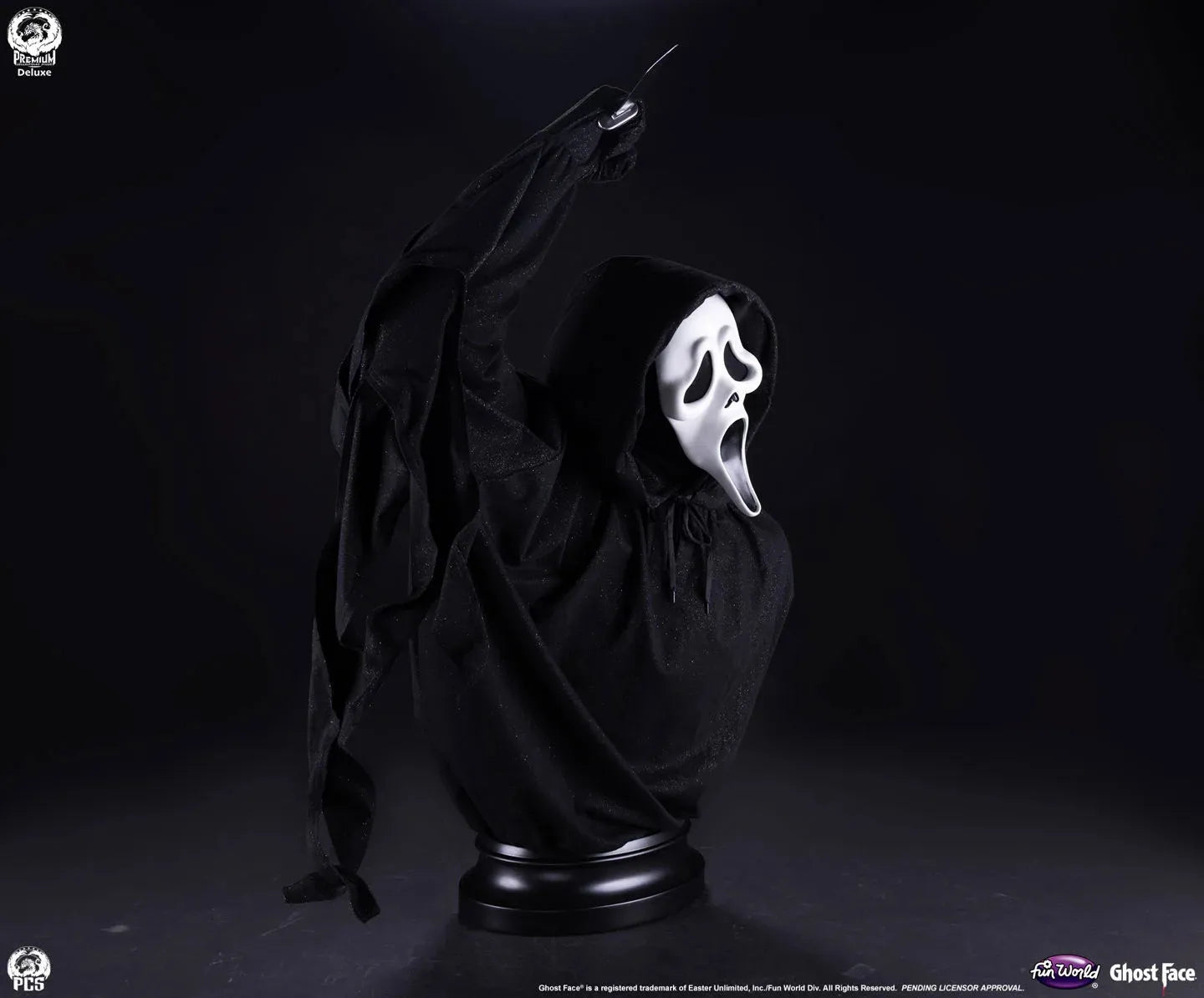 GHOST FACE LIFE SIZED BUST DELUXE