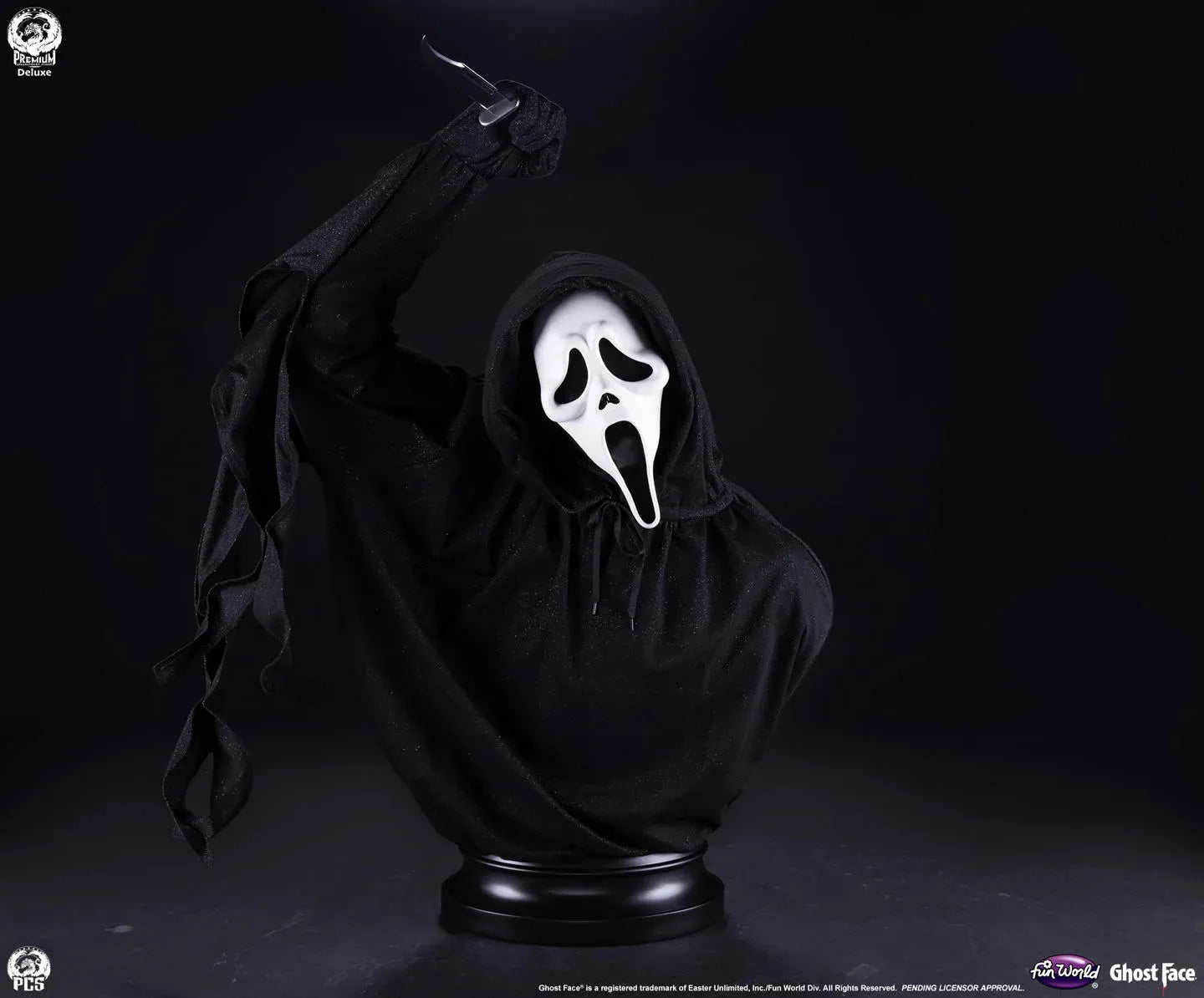 GHOST FACE LIFE SIZED BUST DELUXE