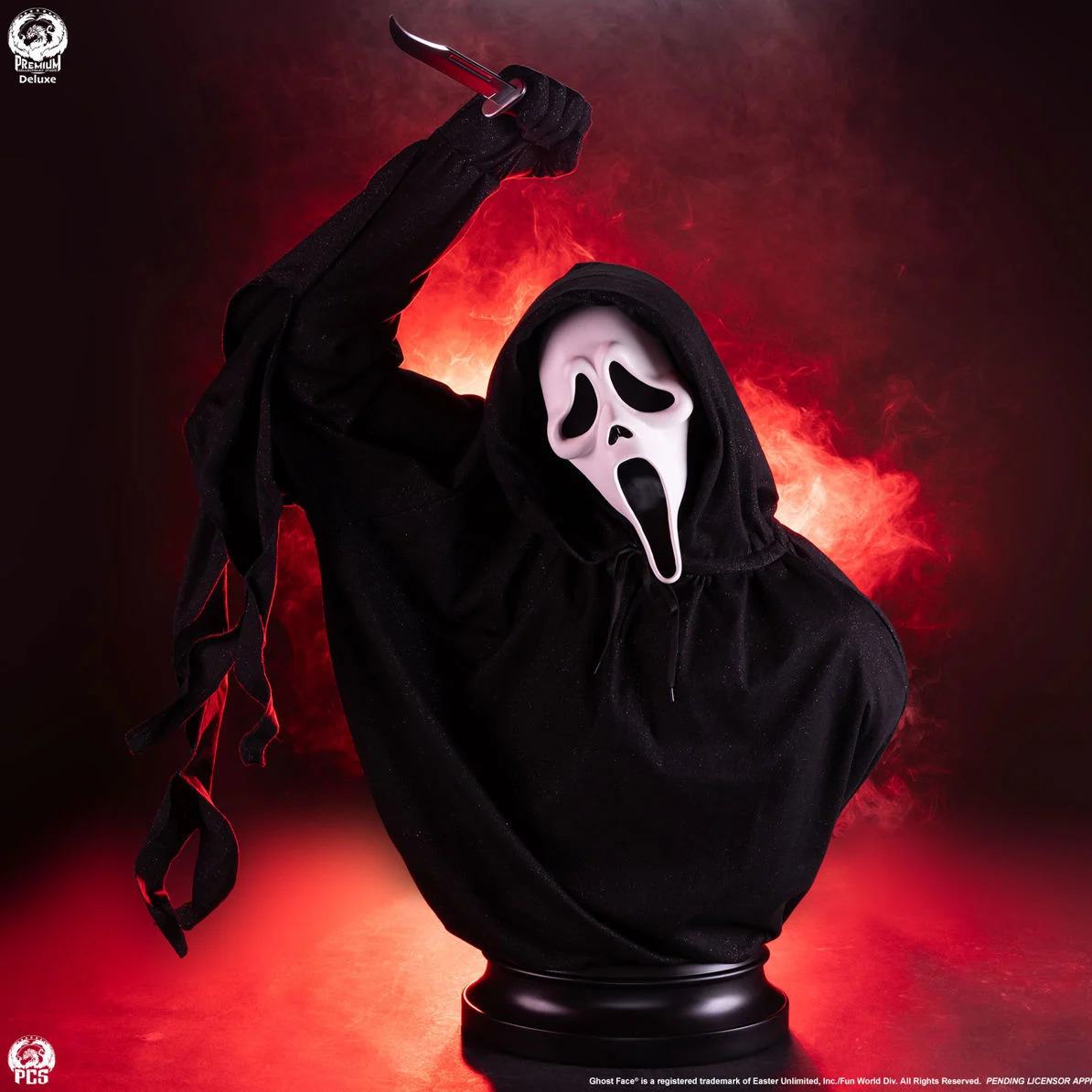 GHOST FACE LIFE SIZED BUST DELUXE