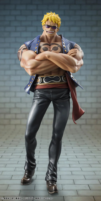 ONE PIECE P.O.P. "SAILING AGAIN" BELLAMY THE HYENA (LIMITED REPEAT) STATUE