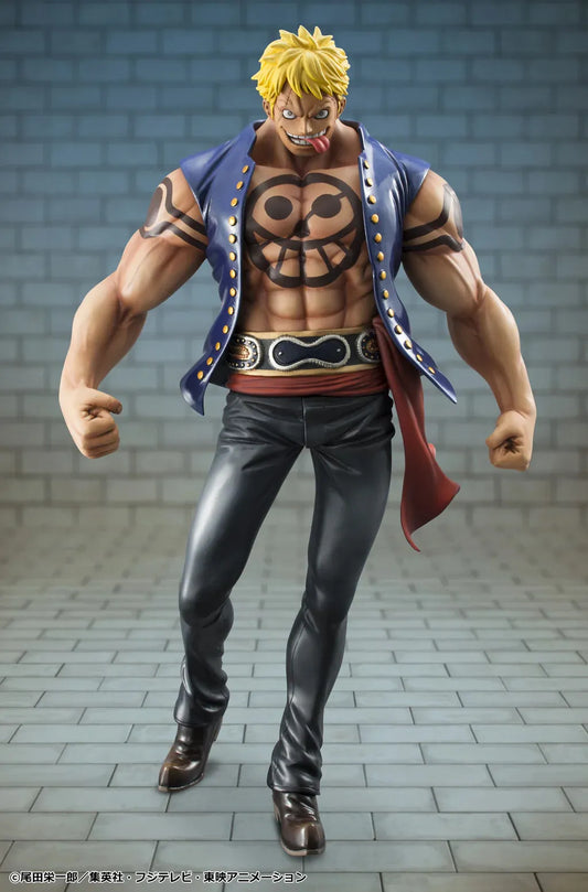 ONE PIECE P.O.P. "SAILING AGAIN" BELLAMY THE HYENA (LIMITED REPEAT) STATUE