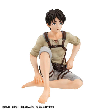 ATTACK ON TITAN PALM SIZE EREN YEAGER G.E.M. STATUE