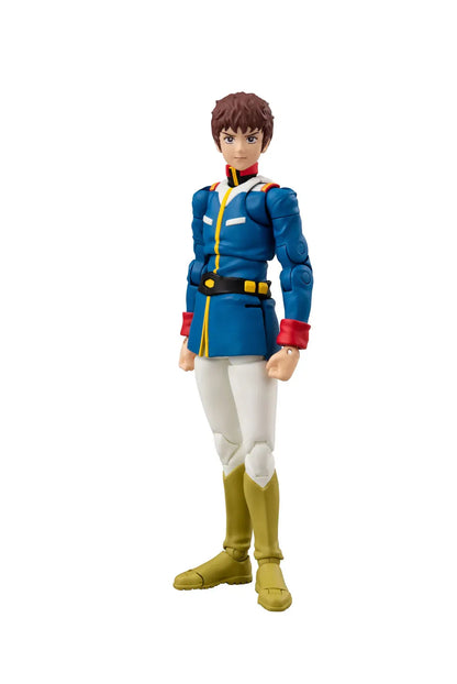 GMG COLLECTION 16 MOBILE SUIT GUNDAM EARTH FEDERATION AMURO RAY UNIFORM ACTION FIGURE