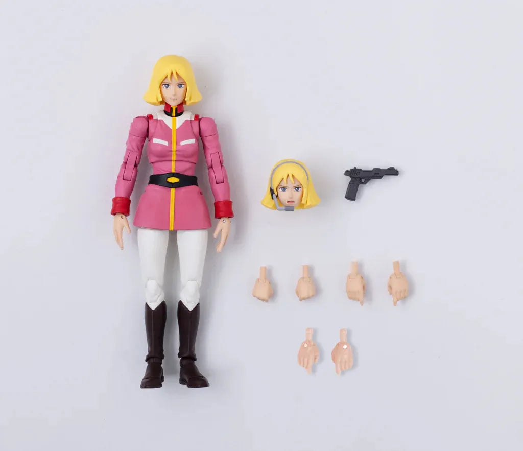 GMG COLLECTION 17 MOBILE SUIT GUNDAM EARTH FEDERATION SAYLA MASS UNIFORM ACTION FIGURE