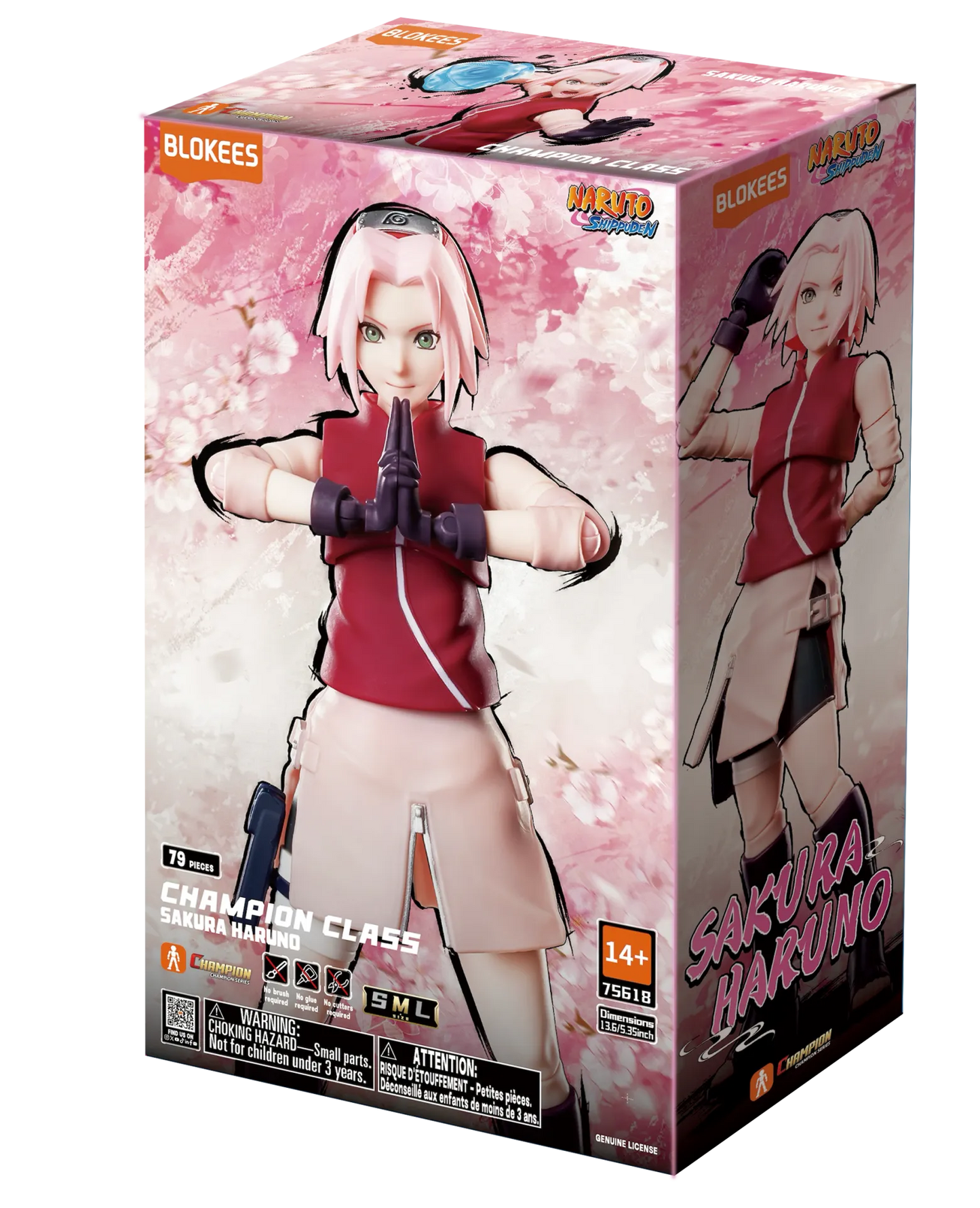 NARUTO SHIPPUDEN SAKURA HARUNO CHAMPION CLASS 07 MODEL KIT