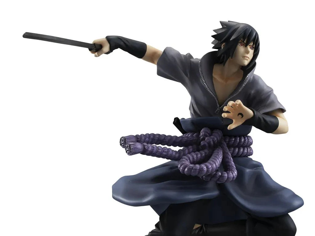 NARUTO SHIPPUDEN SASUKE UCHIHA GREAT NINJA WAR GEM STATUE REPEAT
