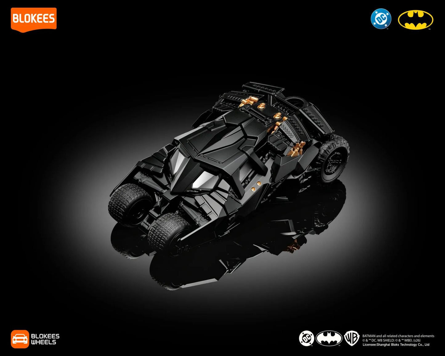 BATMAN WHEELS E02 MODEL KIT BLIND BOX (6)
