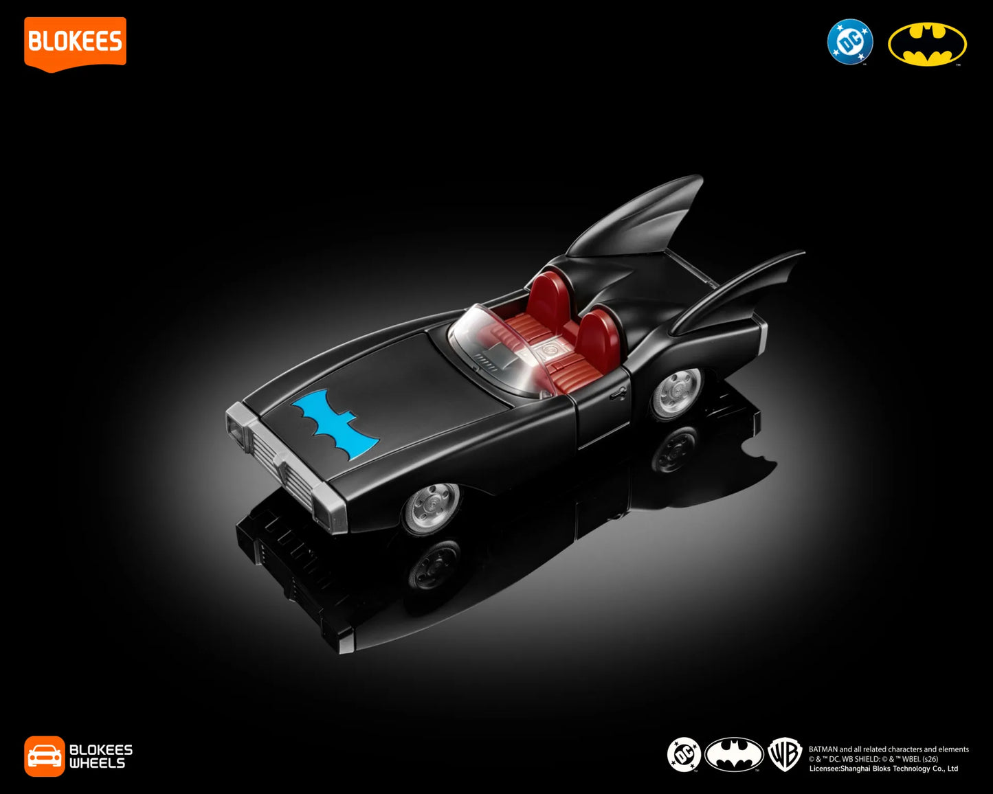 BATMAN WHEELS E02 MODEL KIT BLIND BOX (6)