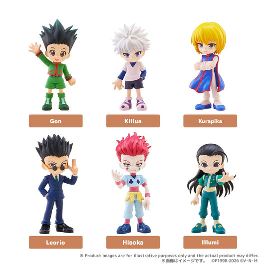 BUSHIROAD CREATIVE HUNTER X HUNTER VOL. 1 PALVERSE MINI SET (6) MINI FIGURA 9 cm