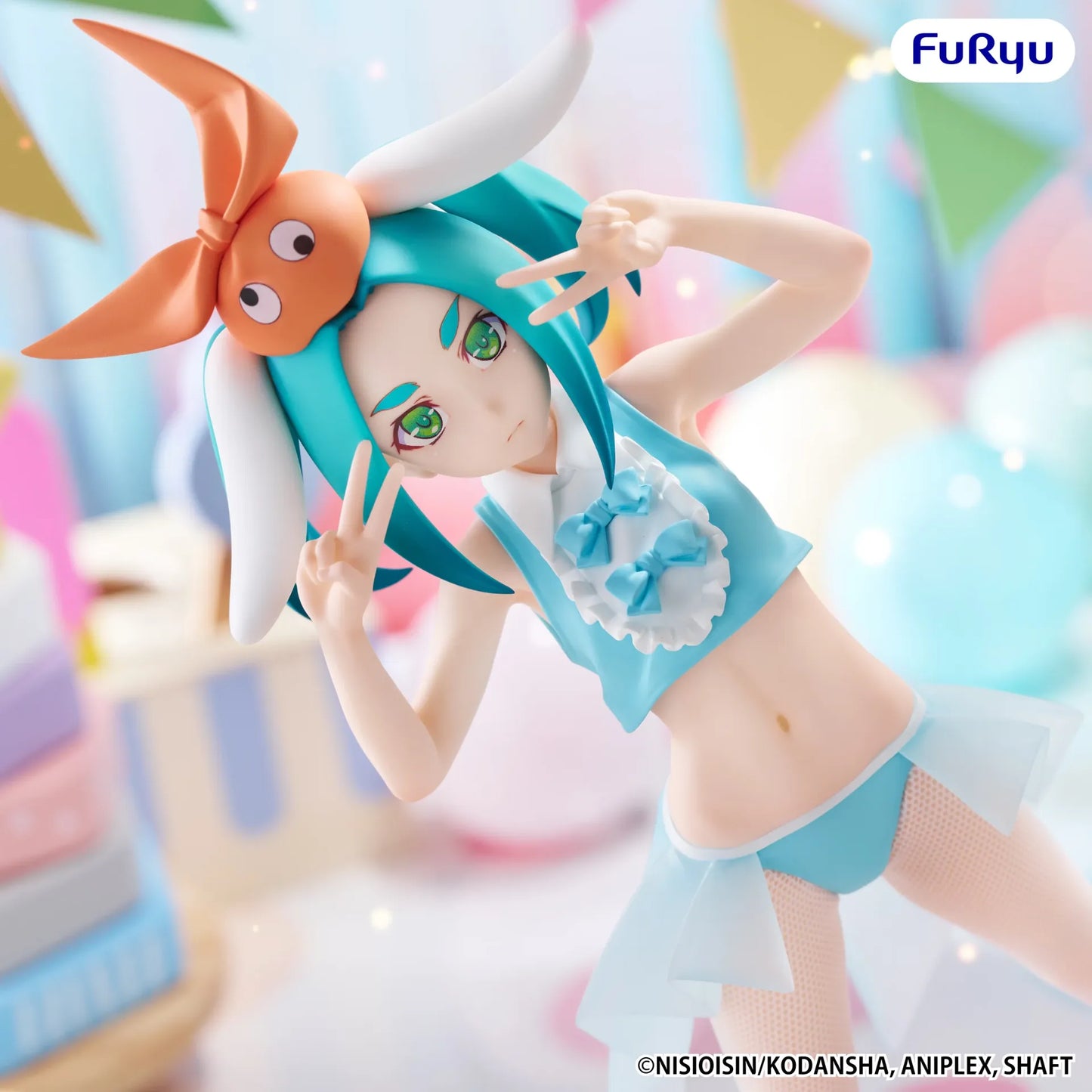 MONOGATARI YOTSUGI ONONOKI BICUTE BUNNIES FIGURE