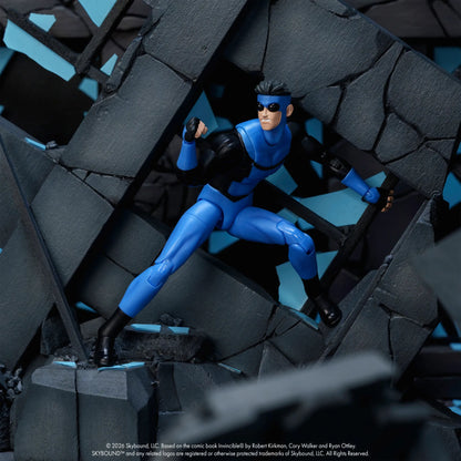 INVINCIBLE INVINCIBLE WITH KID OMNI MAN & CONQUEST LIMITED ACTION FIGURE SET(3)