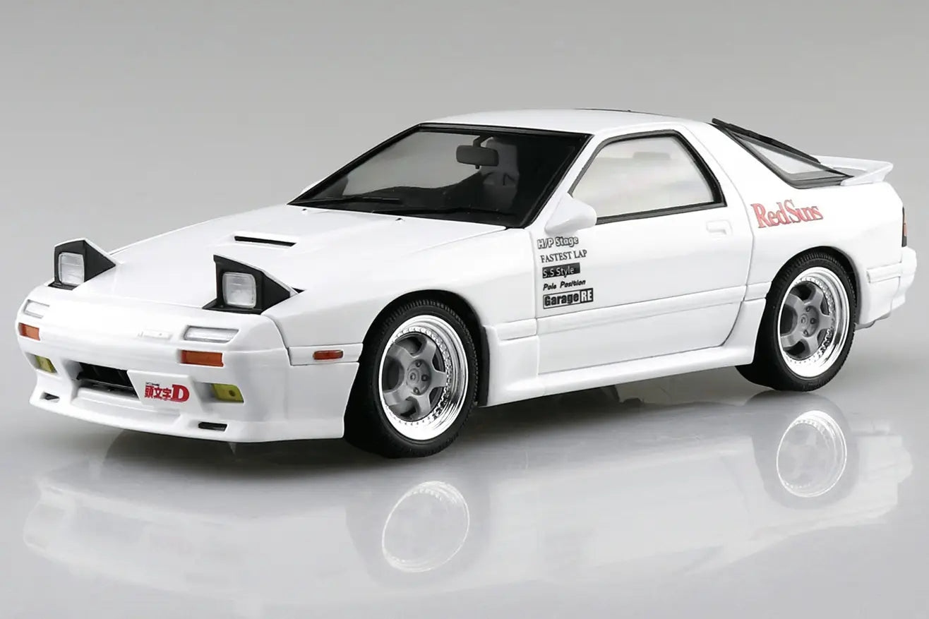 INITIAL-D TAKAHASHI RYOSUKE FC3S RX-7 COMICS VOL.5 AKINA BATTLE VER MK 1/24