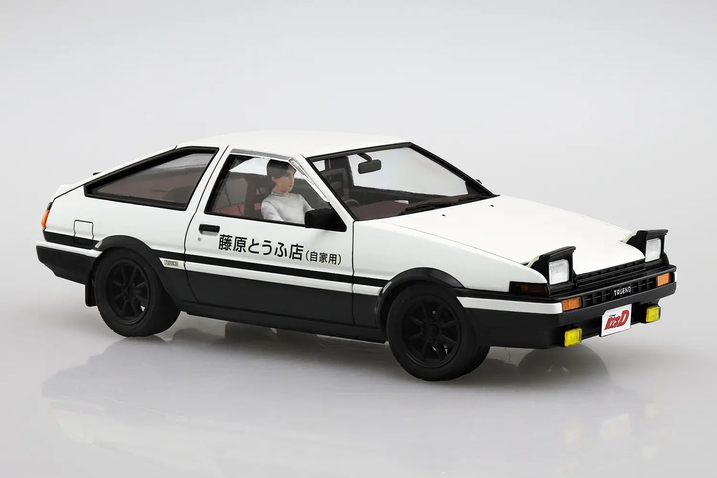 INITIAL-D FUJIWARA TAKUMI AE86 TRUENO PROJECT-D VER WITH FIGURE MK 1/24