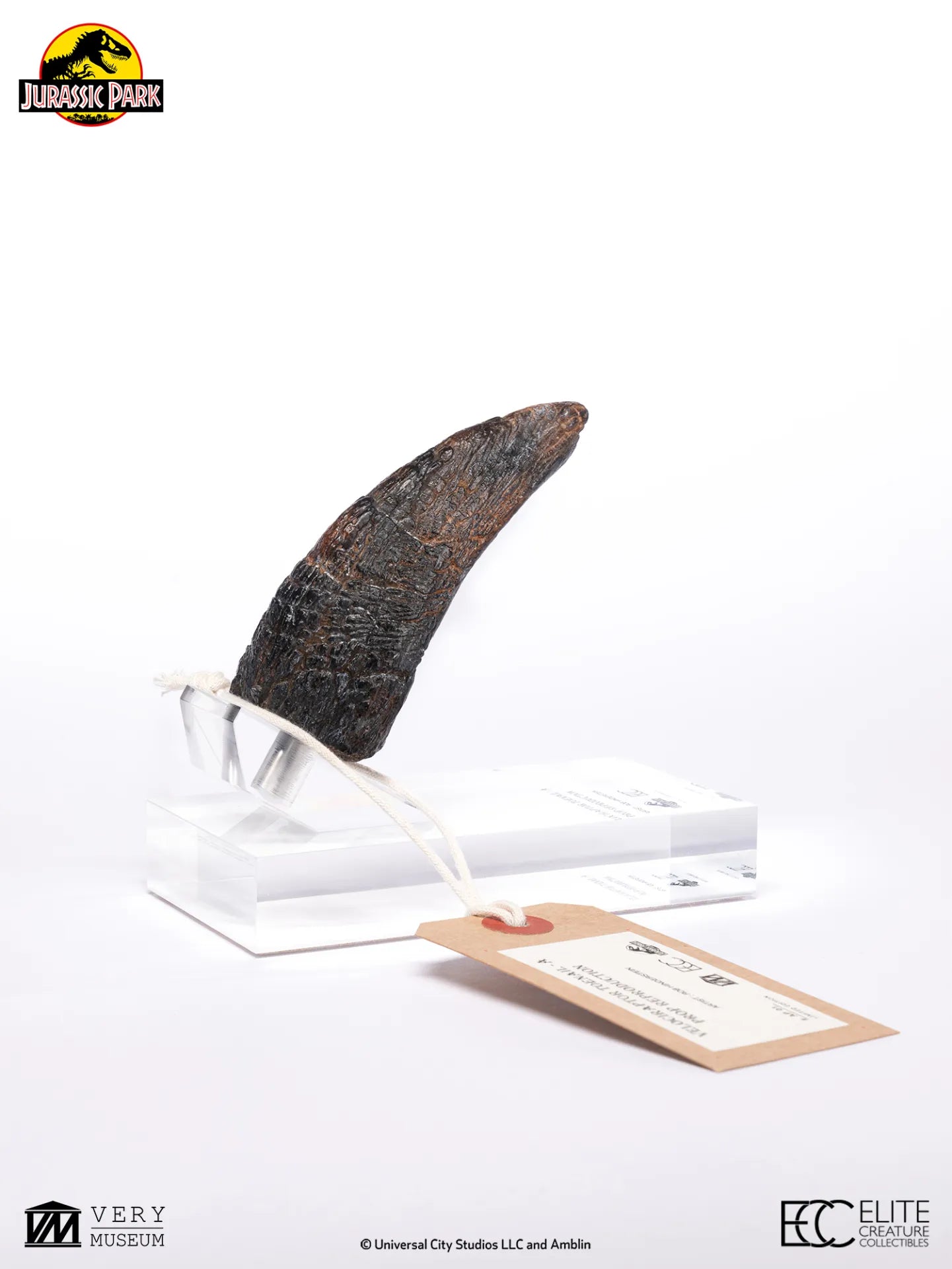 JURASSIC PARK VELOCIRAPTOR TOENAIL PROP REPRODUCTION TYPE A