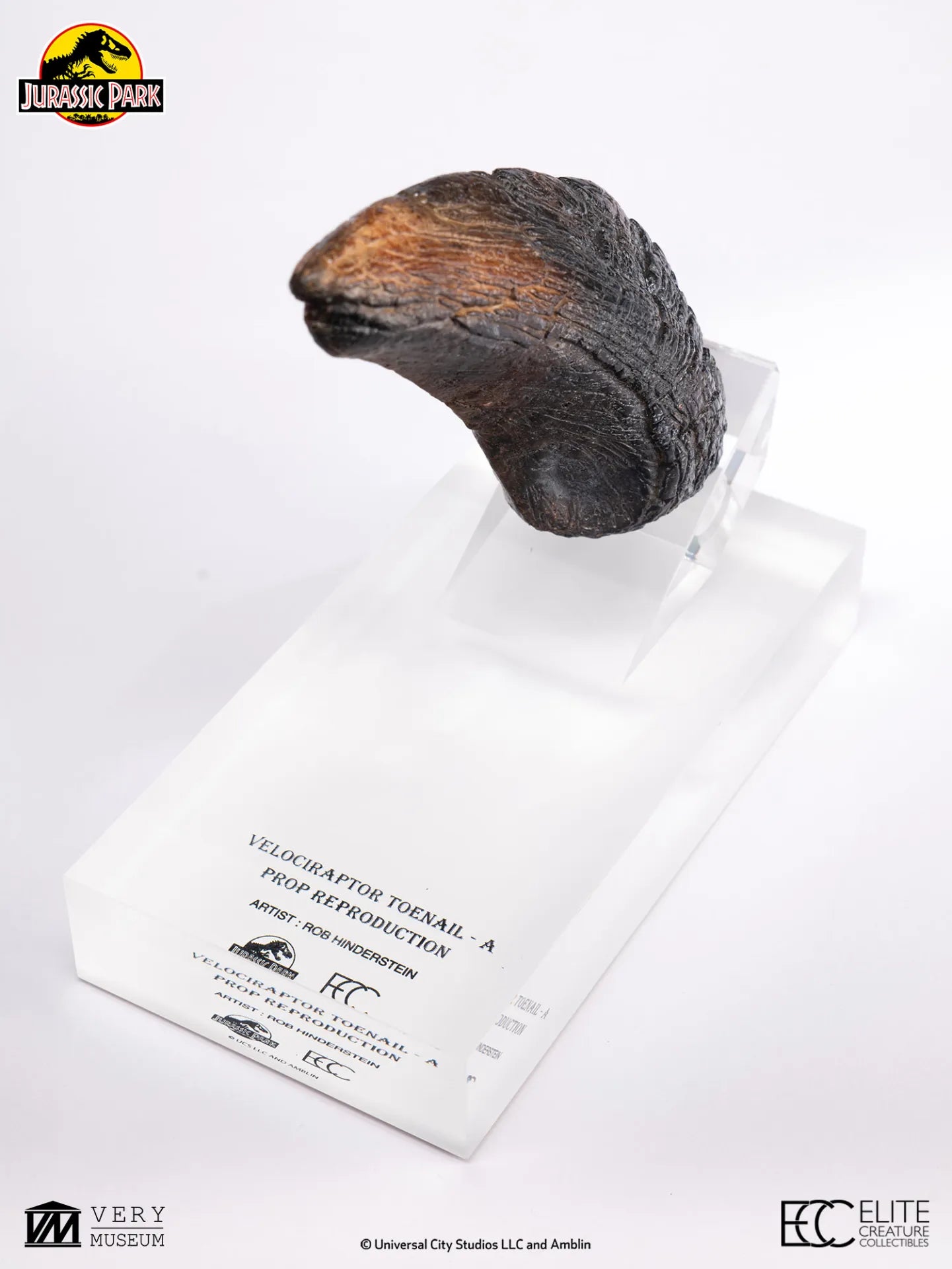 JURASSIC PARK VELOCIRAPTOR TOENAIL PROP REPRODUCTION TYPE A