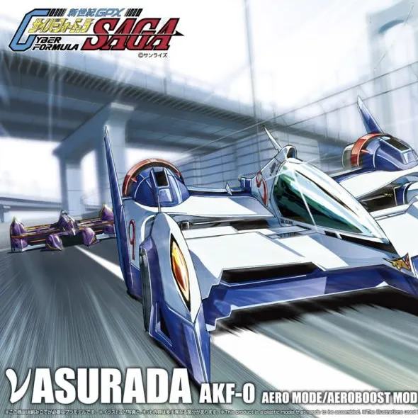 CYBER FORMULA NASURADA AKF-0 AERO MODE/AEROBOOST MODE/SPIRALBOOST MODE MK 1/24