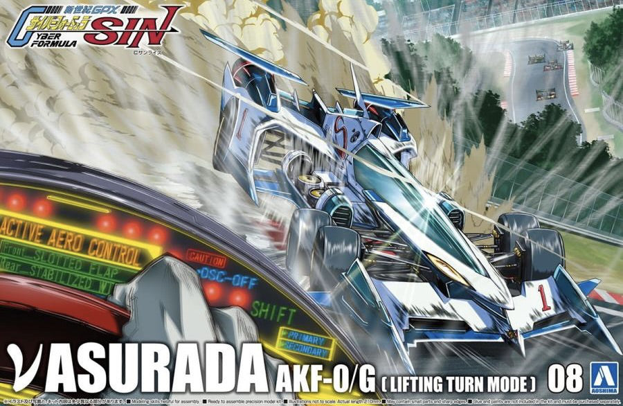 CYBER FORMULA NASURADA AKF-0/G LIFTING TURN MODE MK 1/24