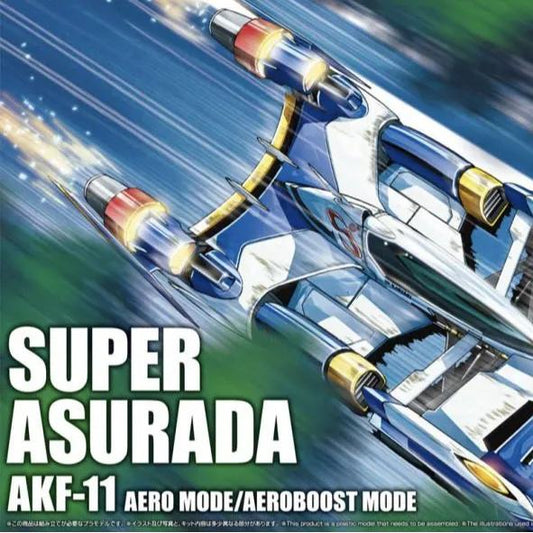 CYBER FORMULA SUPER ASURADA AKF-11 AERO MODE/AEROBOOST MODE MK 1/24