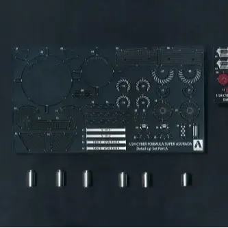 CYBER FORMULA SUPER ASURADA 01 DETAIL UP PARTS SET MK 1/24