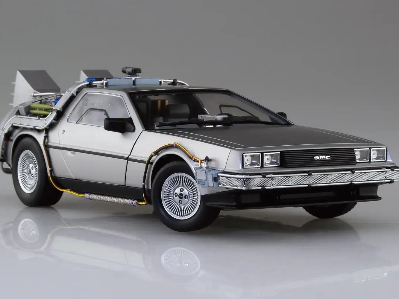 BBTF TIME MACHINE FROM BACK TO THE FUTURE PART I MK 1/24