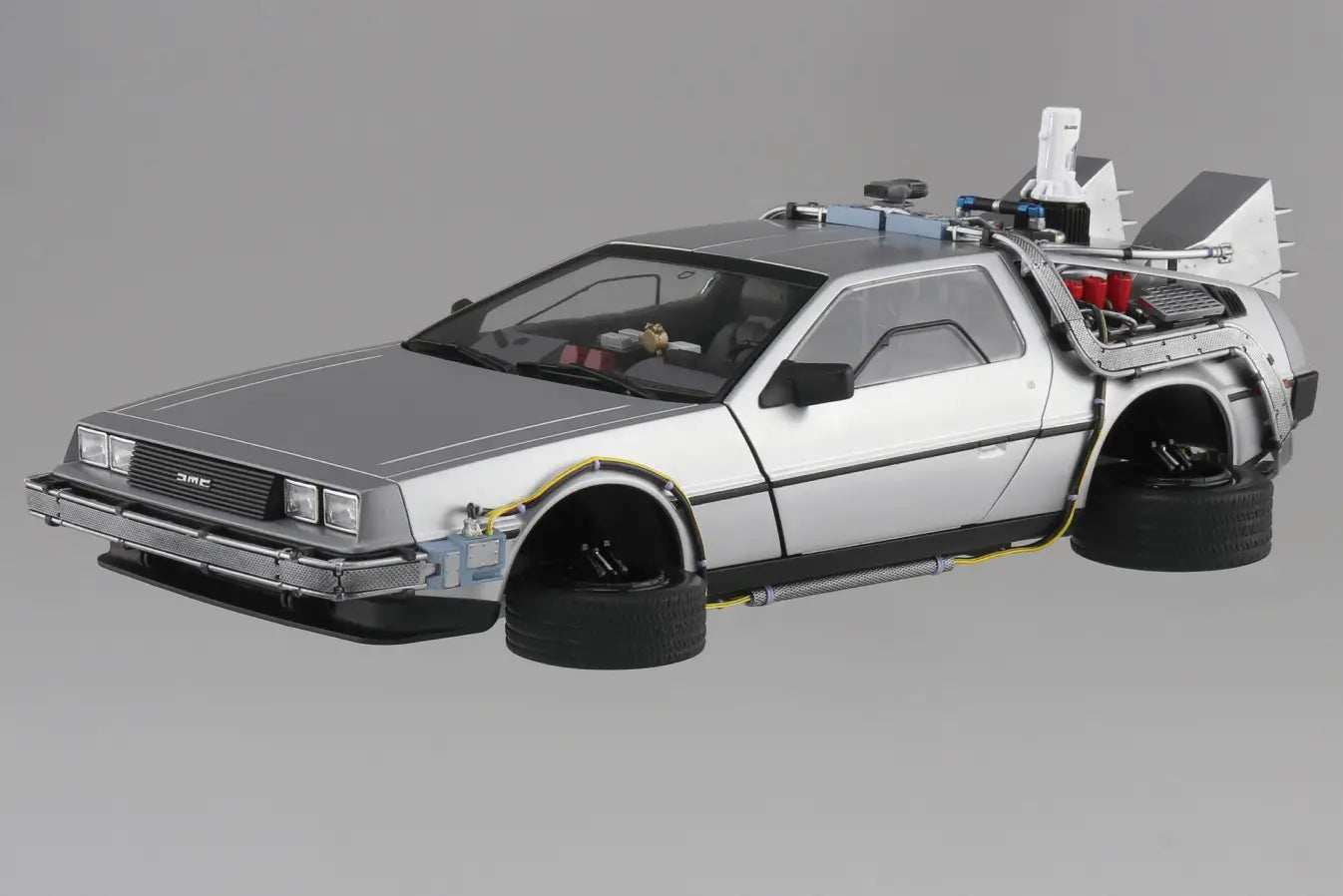 BBTF TIME MACHINE FROM BACK TO THE FUTURE PARTII MK 1/24