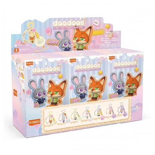 ZOOTROPOLIS DAADOOS ART SERIES BRACELET BAG CLIP BLIND BOX MODEL KIT (6)