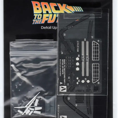 BTTF TIME MACHINE FROM BACK TO THE FUTURE DETAIL UP PARTS SET MK 1/24