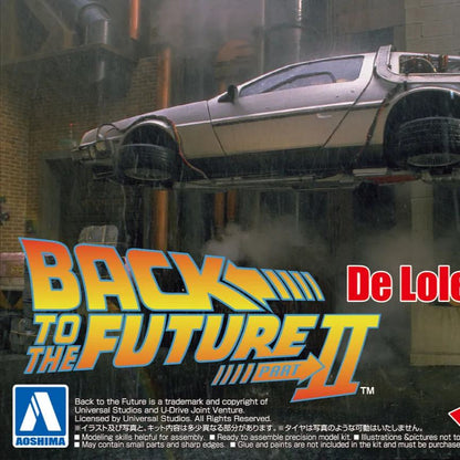 BTTF PULLBACK BACK TO THE FUTURE FROM PART II TIME MACHINE MK 1/43