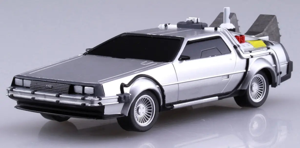 BTTF PULLBACK BACK TO THE FUTURE FROM PART II TIME MACHINE MK 1/43