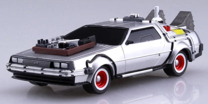 BTTF PULLBACK BACK TO THE FUTURE FROM PART III TIME MACHINE MK 1/43