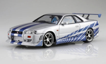 FAST & FURIOUS R34 SKYLINE GT-R MK 1/24