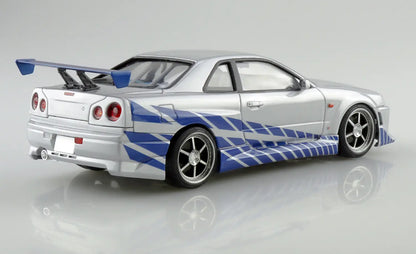 FAST & FURIOUS R34 SKYLINE GT-R MK 1/24